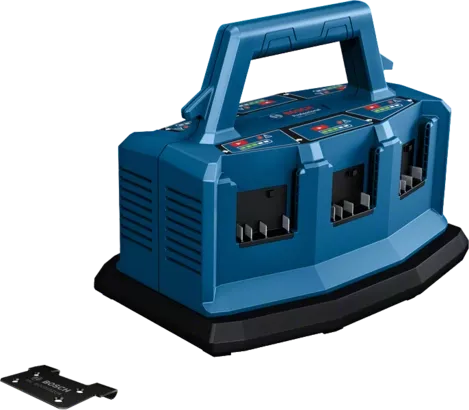 Chargeur BOSCH GAL 18V6-80 - Multi-baies pour 6 batteries - 1600A01U9L
