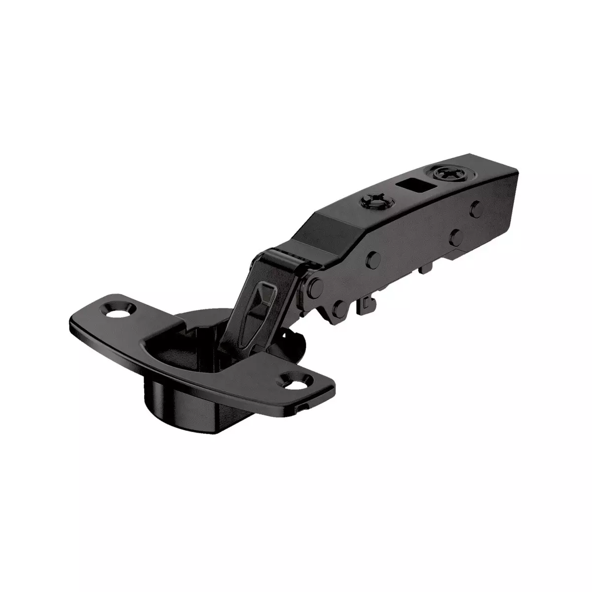 Charnière Sensys 8645i Noir obsidienne - Base 12,5 mm TH 52 110° - à visser - HETTICH - 9091738