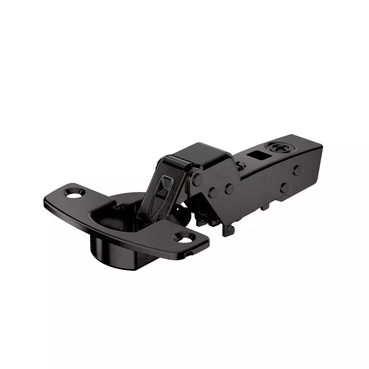 Charnière Sensys 8645i Noir obsidienne - Base 4 mm TH 52 110° - à visser - HETTICH - 9091740
