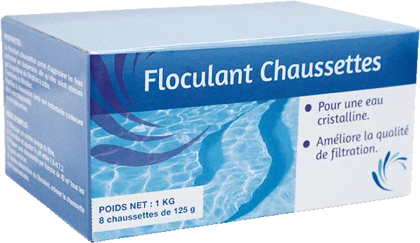 Chaussette floculante GACHE CHIMIE Boite de 8 - CHAUSTD