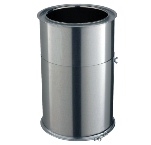 Conduit droit réglable 45 à 35 cm ER 230 inox galva POUJOULAT - 32230030       