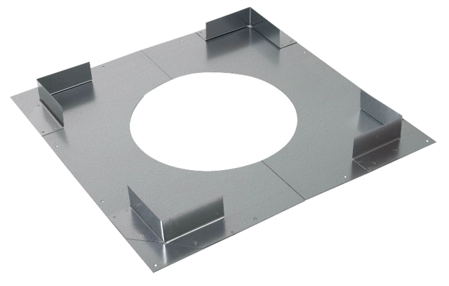 Plaque de distance sécurité NV non ventilée Ø180 à 230 POUJOULAT - brut - 32999026