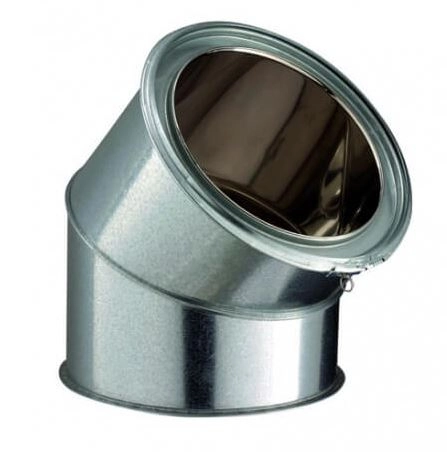 Coude 45° Ø150 POUJOULAT EC 45-150 - 32150021