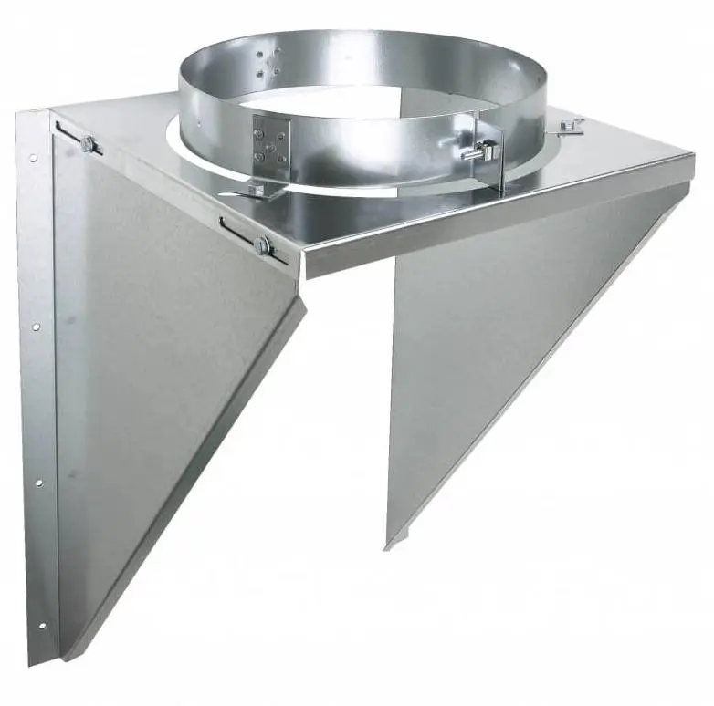 Support mural Ø150 inox galva SM POUJOULAT 150 I/G - 32150056