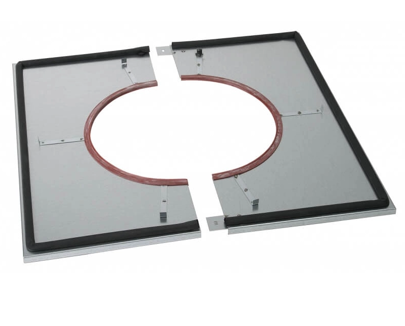 Plaque de distance sécurité étanche plafond Ø150 POUJOULAT - 32150120