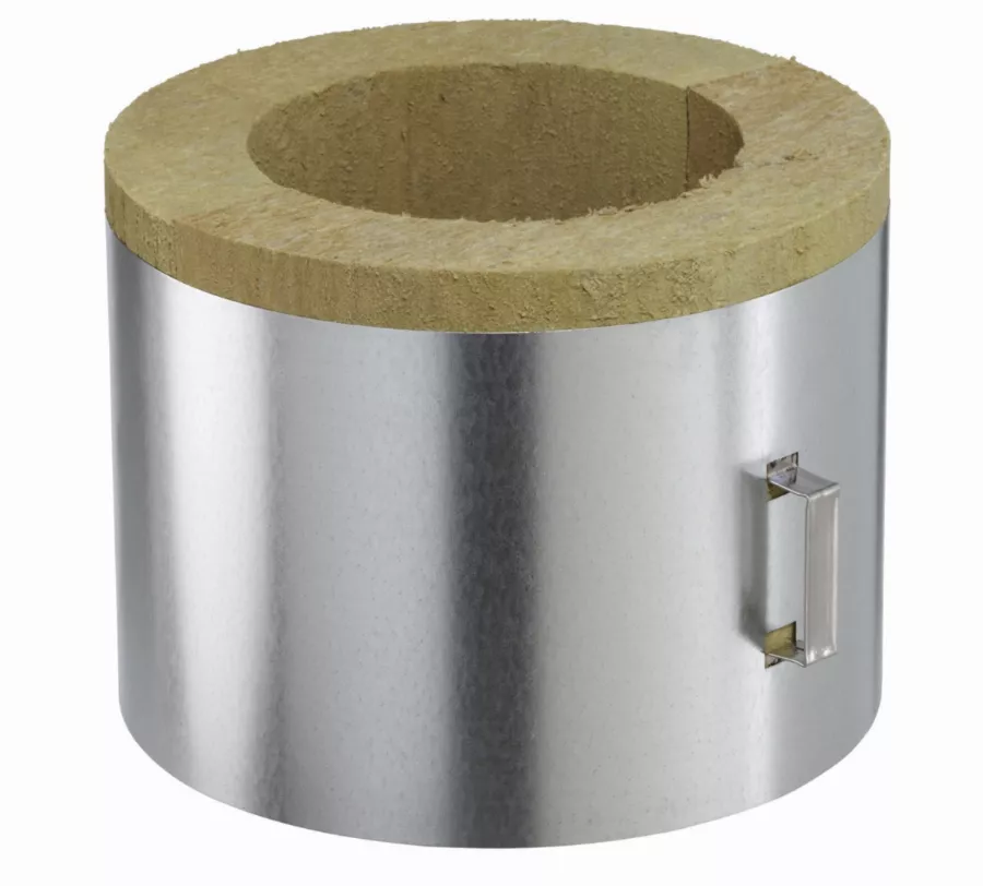 Coquille isolante plafond inox galva Ø150 coqisol 150 POUJOULAT - 32150121