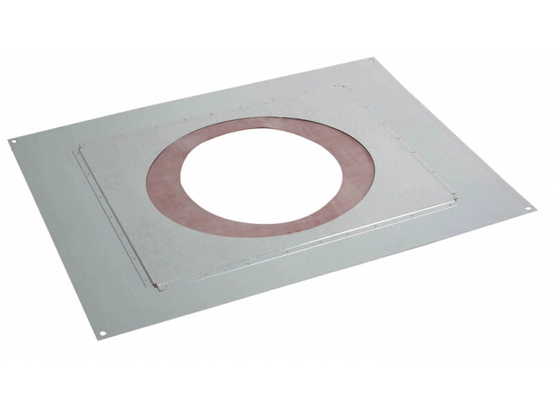 Plaque de distance sécurité étanche rampant 0-40% Ø150 POUJOULAT - 32150130