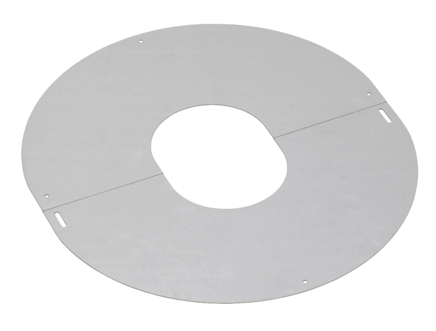 Plaque de propreté inox 0-10° PPI 0/10° 80-130 PGI POUJOULAT - 37080425     