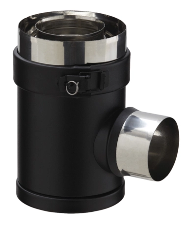 Té 80/130 PGI poële granules bois noir gra ral 9030 TE 80/130 PGI POUJOULAT - 37080750NOIR       