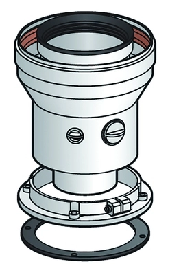Départ Vert 60/100-80/125+2PM POUJOULAT ADA2P 60EP/80GP - 17080789