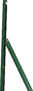 Jambe de force verte CAUMON H.1m20 x L.25 - JDF12025V