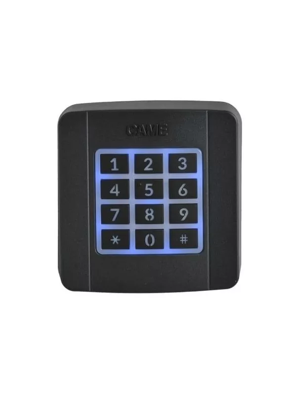Clavier à code radio 433 92MHZ, 12 boutons applique - CAME - 806SL-0170