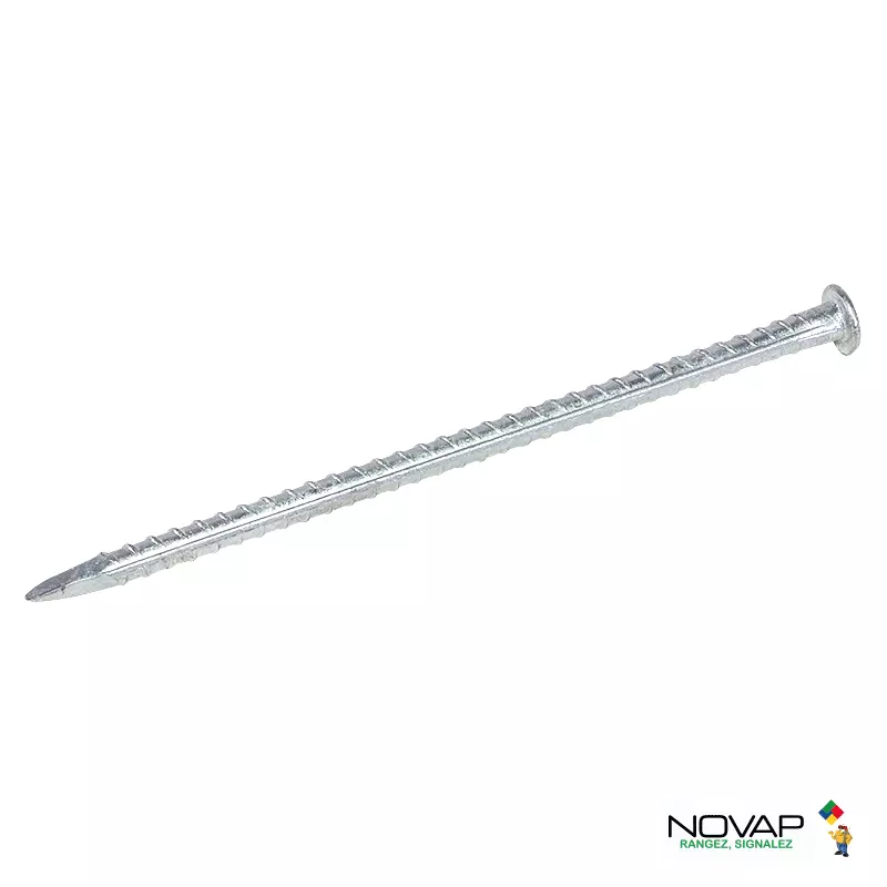 Clou de fixation, tirefond pour asphalte - Ø 12 mm x 300 mm - 1 pièce - NOVAP - 6101369