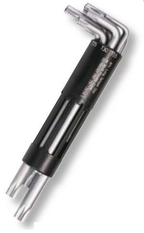 Jeu de 8 clés mâles Torx percé KS TOOLS - 10-15-20-25-30-40-45-50 mm - 151.2200 