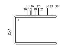 Agrafes P galva SENCO 30 mm - boite de 7700 - 18334
