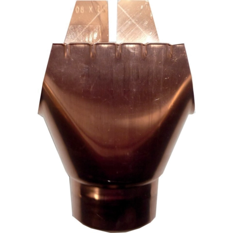 Naissance agrafe BD14 assemblée sans soudure AMELUX - Cuivre - dev.25 Ø 80 mm - 51452