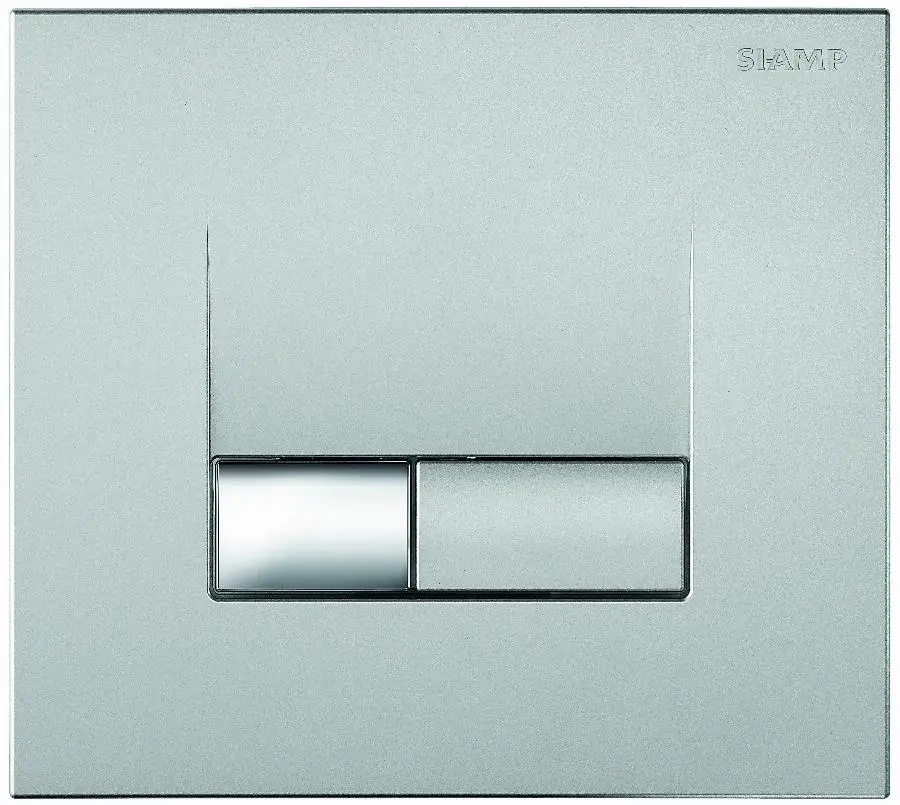 Plaque de commande Smarty SIAMP - chromé mat - 31191110