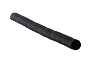 Flexible Galva Flex Ø60 L.1m PGI ral9030 Noir POUJOULAT - FLXNOIR60-U