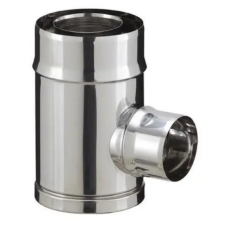 Té à piquage réduit inox Ø100-150/80 PGI POUJOULAT - 37100449