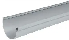 Gouttière demi-ronde Aluzinc AMELUX - dev. 25 - 4m - 50052