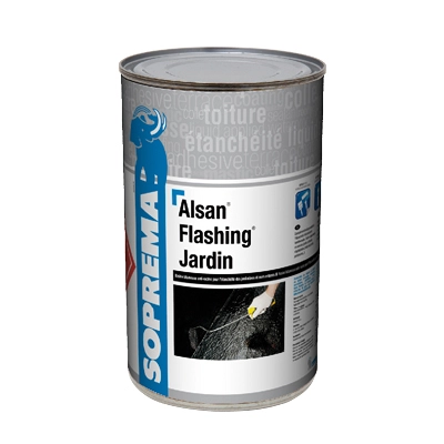 Résine d'étanchéité Alsan Flashing Jardin SOPREMA - bidon 15kg - 00033990