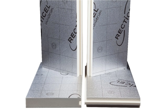 Panneau isolation Powerwall RECTICEL ép.100 mm R 4.50m² K/W 1200x600 - 640210000000060        
