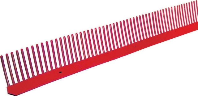 Closoir peigne 85 mm B.W.K Rouge brique 1ML polyéthylène - 61010080