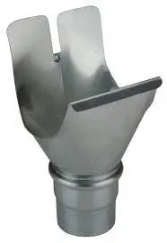 Naissance agrafe demi-ronde Aluzinc AMELUX - dev. 33 sortie 100 mm - 50063