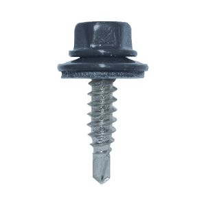 Vis couturage Colorvis 4.8x20 ETANCO - Tête ral 7015 gris quartz - 100 pièces - 285700221