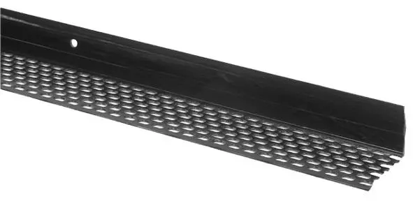 Profil de ventilation bas PVC brun UBBINK pour bardage - 30x30 mm - L.2m50 - 850501