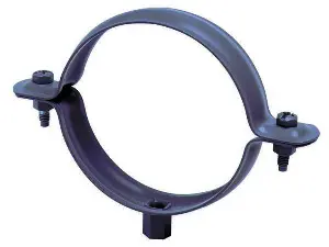 Collier descente Ø80 mm Anthracite FRENEHARD avec patte à vis - QSFCF5180/CAPV