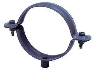 Collier descente Ø100 mm Quartz FRENEHARD avec patte à vis - QSFCF5110/CQPV