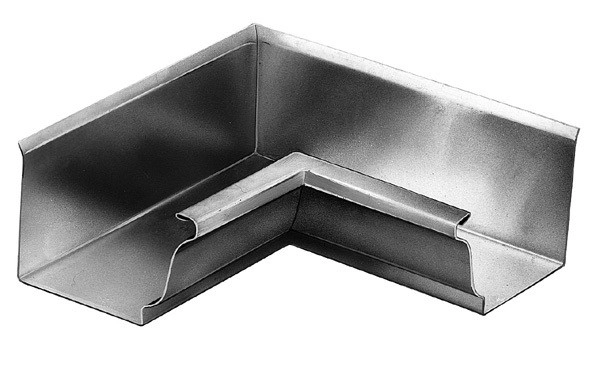 Équerre moulurée K34 intérieur  - Zinc naturel - AZN151K34