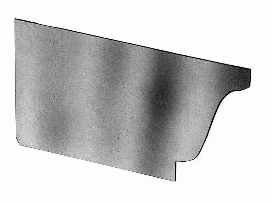 Talon gouttière moulure K34 Zinc-bilaqué  - ABI120K34