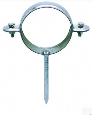 Collier de descente gouttière à pointe Ø80mm INNOVAX - pré galvanisé - 181PT80