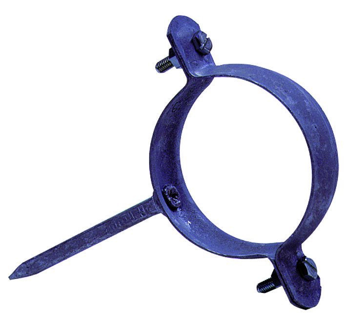 Collier de descente gouttière à pointe Ø100mm INNOVAX - ardoise - 181PT100