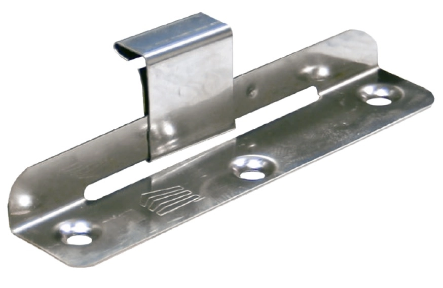 Patte coulissante joint debout FRENEHARD Inox 18/10 - 250 Pièces - QAF0002/C 