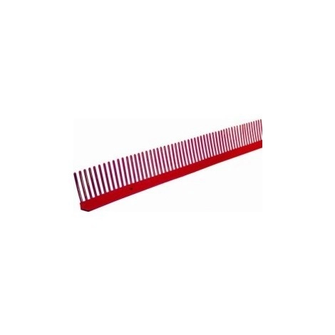 Closoir peigne 65 mm B.W.K. - 1 m - rouge brique - 61010070
