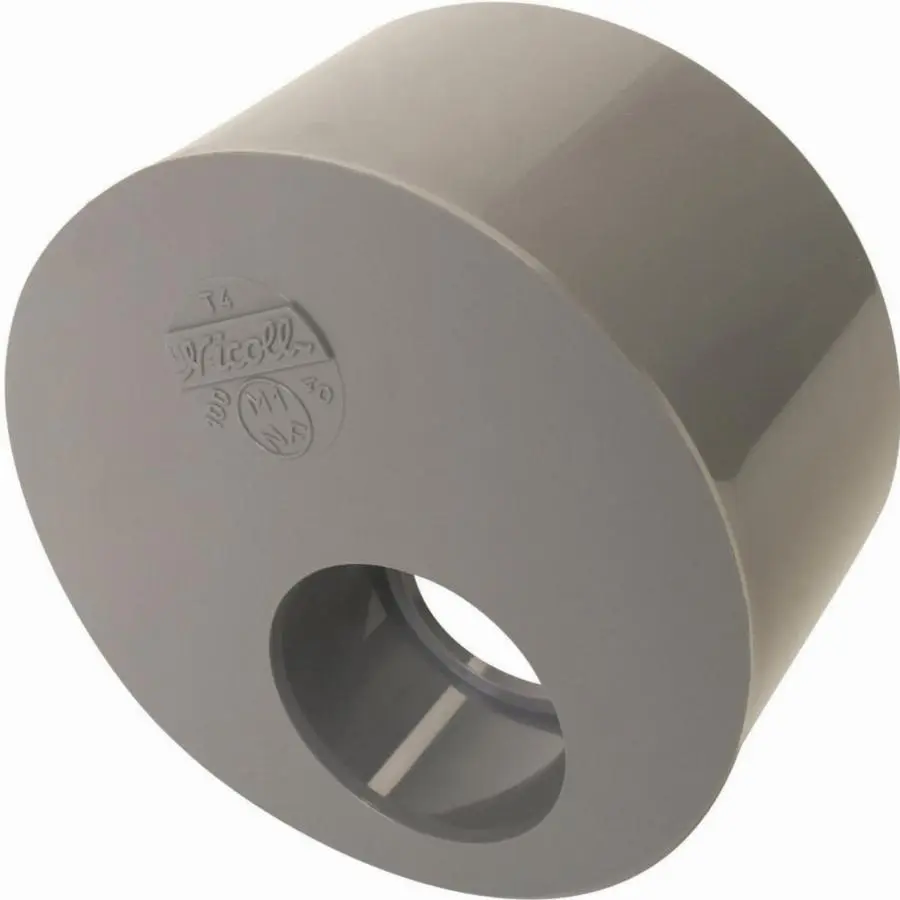 Tampon de réduction NICOLL  mâle-femelle - Simple Ø100/40 mm - T4