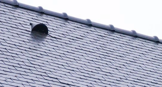 Faitière n°2 plate écaille anthracite ERLUS