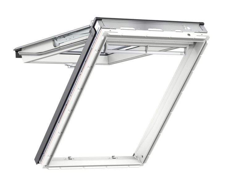 Fenêtre de toit VELUX à projection - Tout confort - Finition blanche - 78 x 140 cm - GPL MK08 0057 