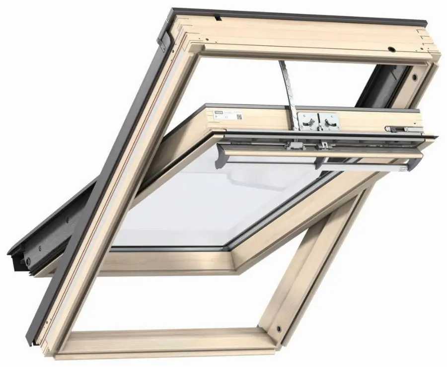 Fenêtre de toit VELUX à rotation 114x140 cm - Tout confort Motorisation Integra - GGL SK08 305721