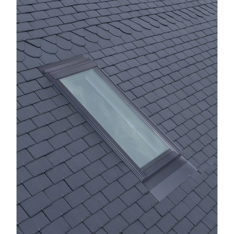 Raccord Gris VELUX 66x118 cm pour ardoise inférieure à 6mm d'épaisseur - EDL FK06 0000 