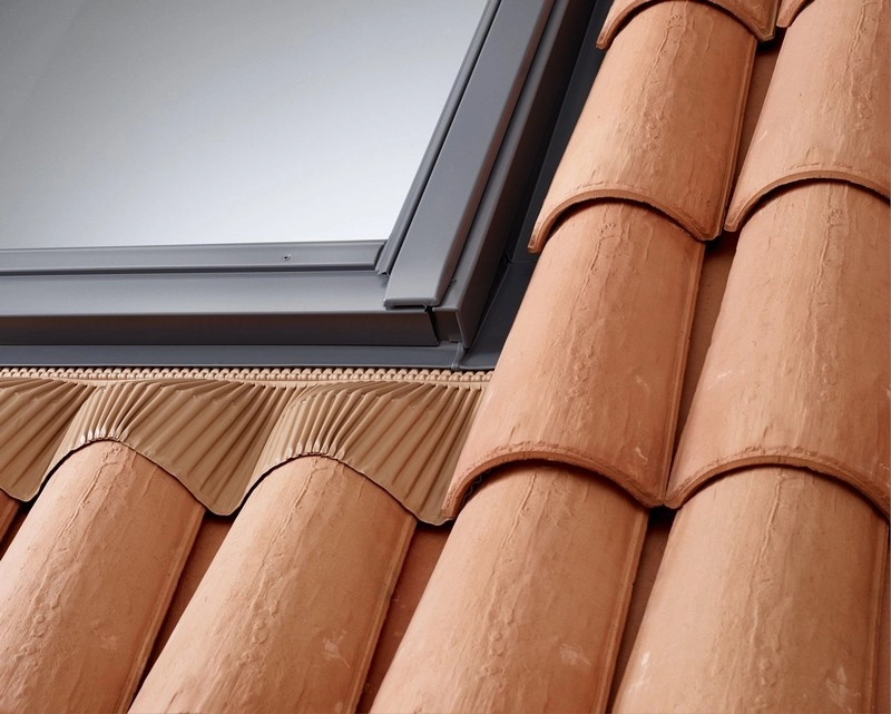 Raccord Ocre jaune VELUX 114x118 cm pour tuile inférieure à 120mm - EDW SK06 0700C1