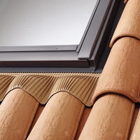 Raccord de remplacement Ocre jaune 78x98 cm VELUX tuile jusqu'à 120 mm de relief - EW MK04 0700C1