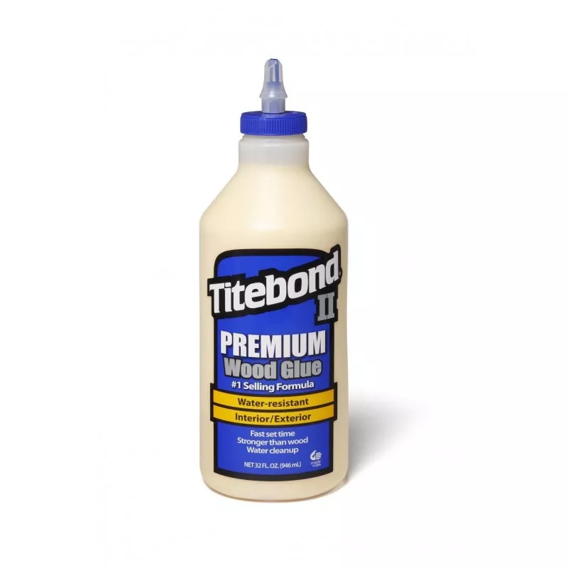 Colle à bois TITEBOND Premium II - 946 ml / 32 oz - 5005