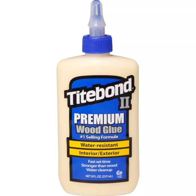 Colle à bois TITEBOND Premium II - 237 ml / 8 oz - 95003
