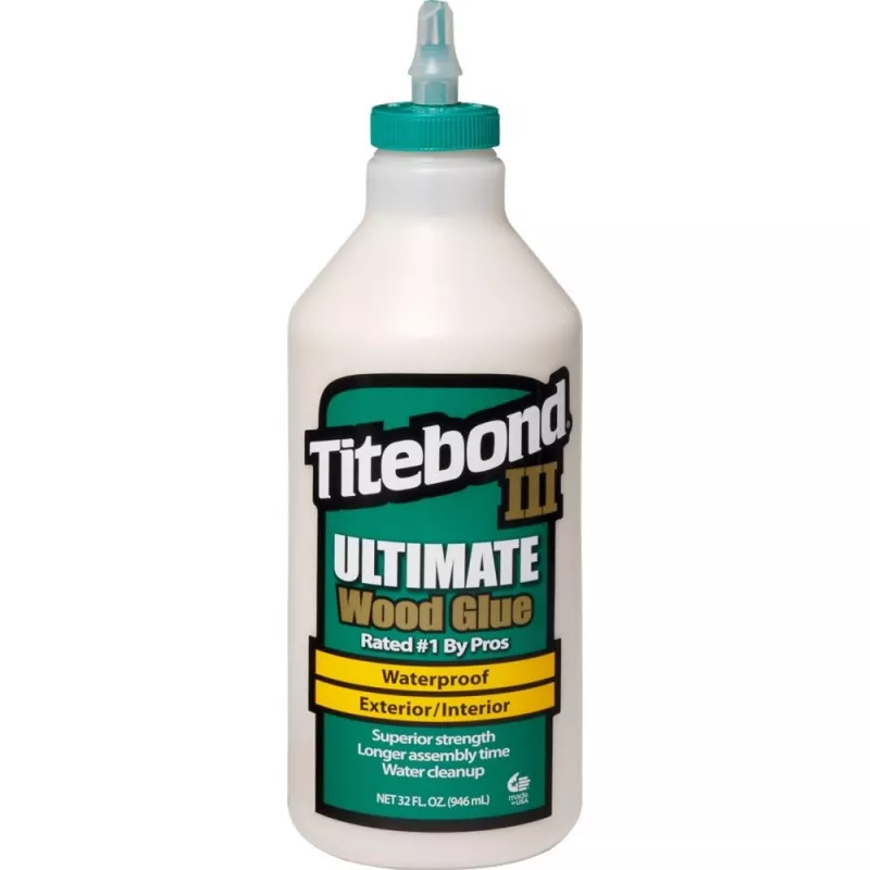 Colle à bois TITEBOND Ultimate III - 946 ml / 32 oz - 1415