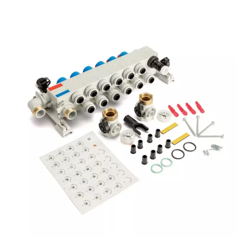 Collecteur compact - REHAU - 7 circuits - 14707501001