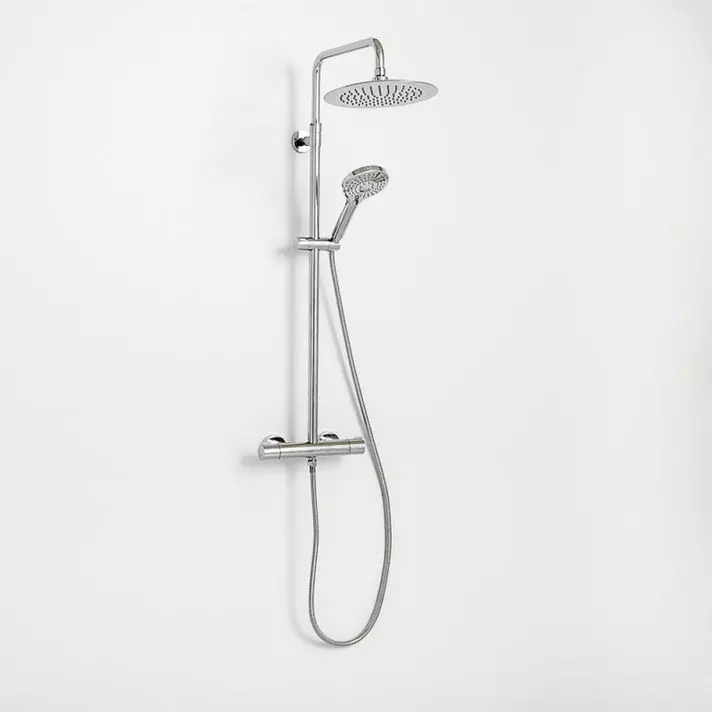 Colonne de douche thermostatique extensible UP! Urban avec 3 Fonctions - Chrome - STANDARD HIDRAULICA - 62294